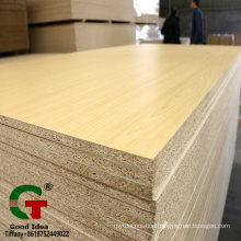 frist class  indoor used furniture board 1220*2440*16mm MELAMINE PARTICLE BOARD CHIPBOARD